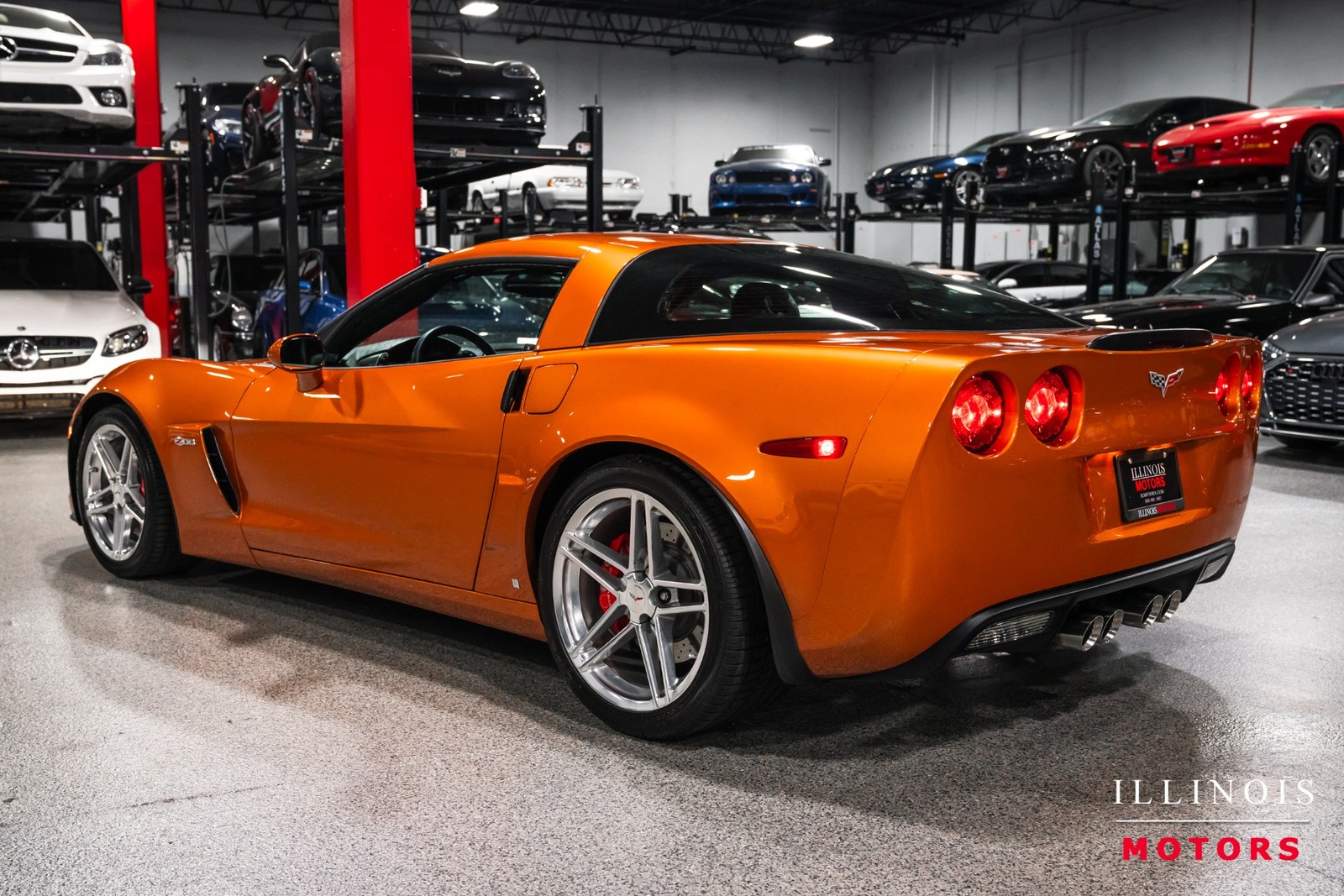 2007 Atomic Orange Metallic Tintcoat Chevrolet Corvette   | C6 Corvette Photo 3
