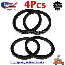 2Pair 6.5" inch Plastic Spacer Speaker Rings Custom Mounting Adapter Subwoofer