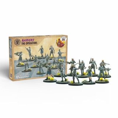 Fallout Wasteland Warfare Raiders The Operators Miniatures Modiphius NEU SEALED