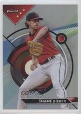 2023 Topps Finest Refractor Shane Bieber #28 0u0l