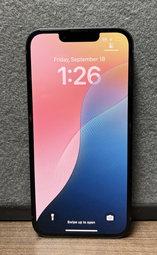 iPhone 14 A2649 128GB (FirstNet locked) Midnight