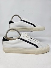 Madewell Sneakers White Delia Sidewalk Low Lace Up Leather Unisex W 8 M 6.5