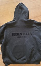 Fear of God Essentials Hoodie Black GR. Mediu...
