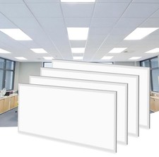 LED Panel Light 1200x600mm, 50W Recessed Ceiling Office Lighting Tri Colour