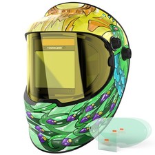 True Color Auto Darkening Welding Helmet for TIG MIG ARC Grinding Plasma