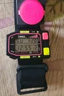 Vintage Rare Timex Telemark Digital Sports Watch Collectible Early 90s Neon pink