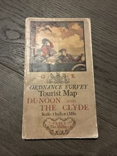 Vintage Ordnance Survey Tourist Map, Dunoon and the Clyde