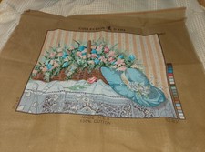 dmc Collection D'Art Printed Canvas For Tapestry canvas only hat flowers 