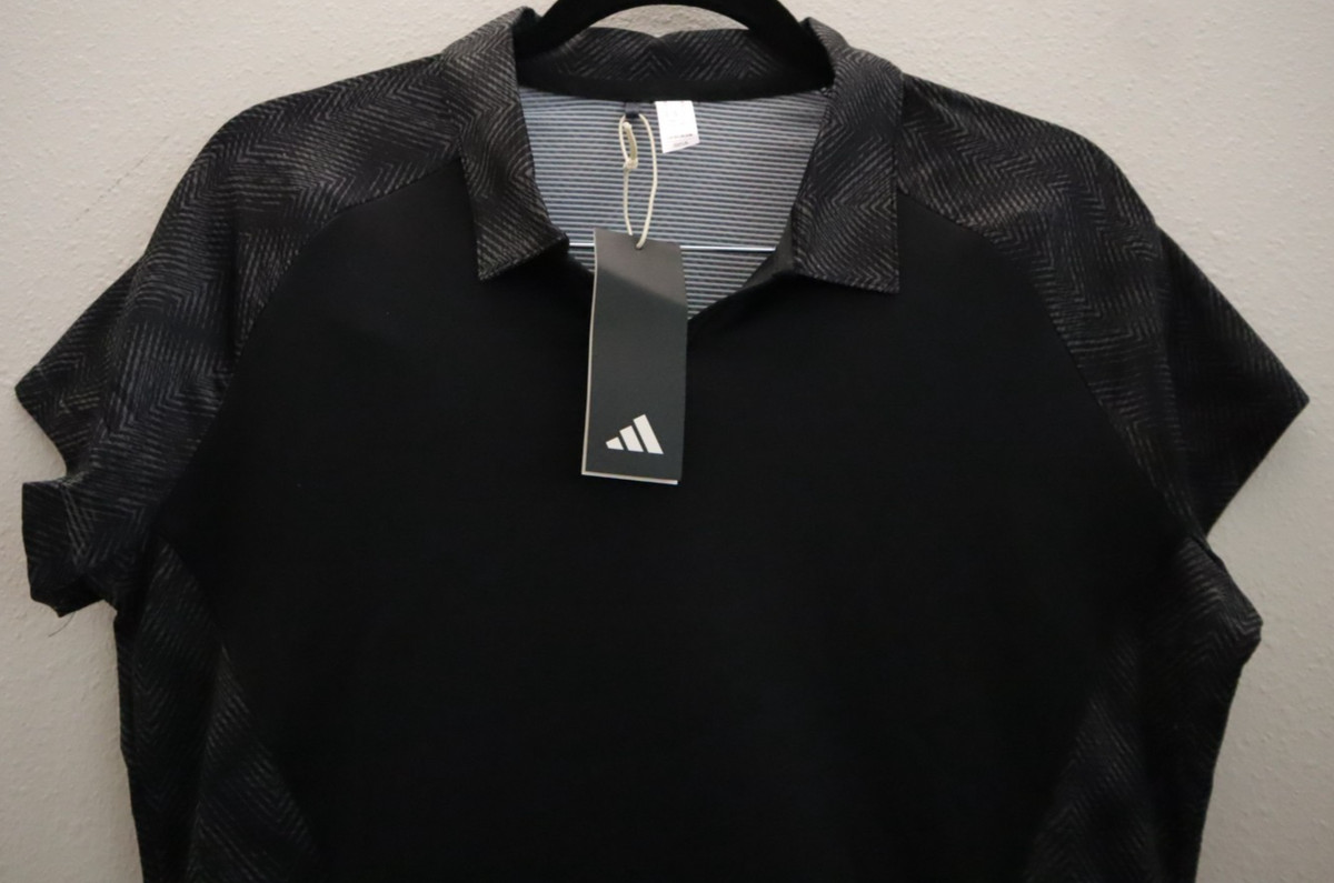Adidas Golf IN9915-270 Women's Sz L Black Ultimate365 S/S Golf Dress Set $100 View 6