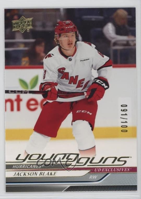 2024 Upper Deck Series 2 Young Guns Exclusives /100 Jackson Blake #470 Rookie RC