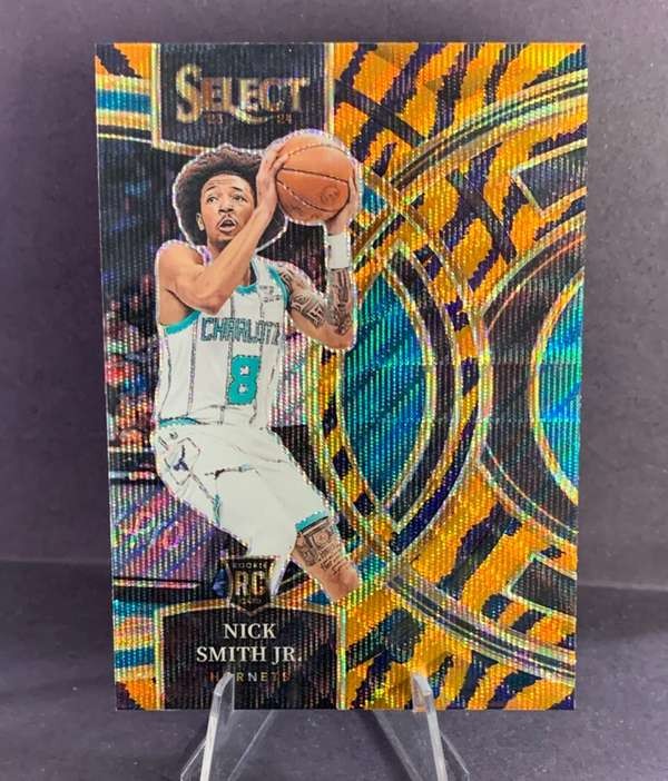 2023-24 Panini Select - Tiger Prizms #119 Nick Smith Jr. Rookie Case Hit Lakers
