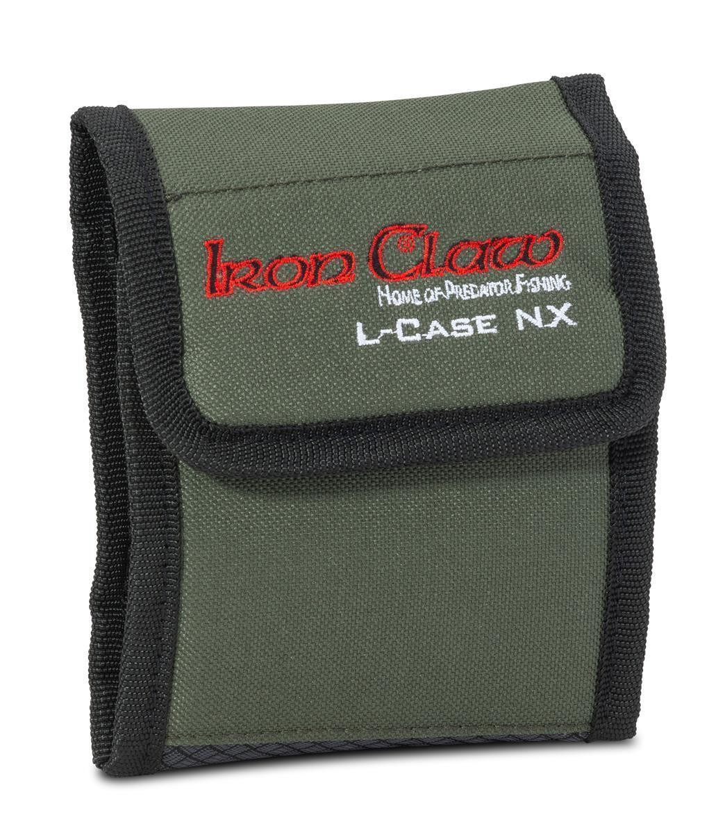 Iron Claw L-Case NX Rig- - Vorfachtasche mit 5 Klarsichthüllen - Box