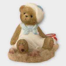 Cherished Teddies Collectible Figurine Greta Club Exclusive Beach Sand  4008381