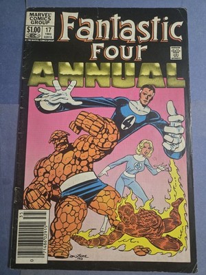 MARVEL COMICS - FANTASTIC FOUR ANNUAL - VOLUME 1 - # 17 - SEPT 1983 - BRONZE AGE