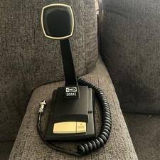 DRAKE ASTATIC desktop ham radio MIC MICROPHONE works - black