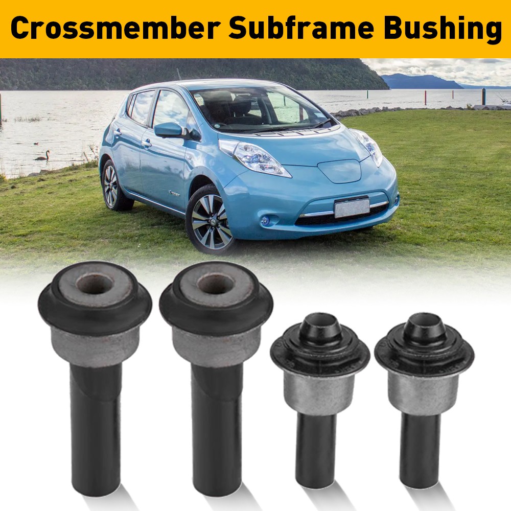 4PCS Bushing Crossmember Front Subframe Kits 2008-2015 Durable For Rogue Nissan