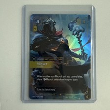 1x Viktor - Leader - 246/298 - Promo - Foil Light Play Riftbound TCG — live eBay listing