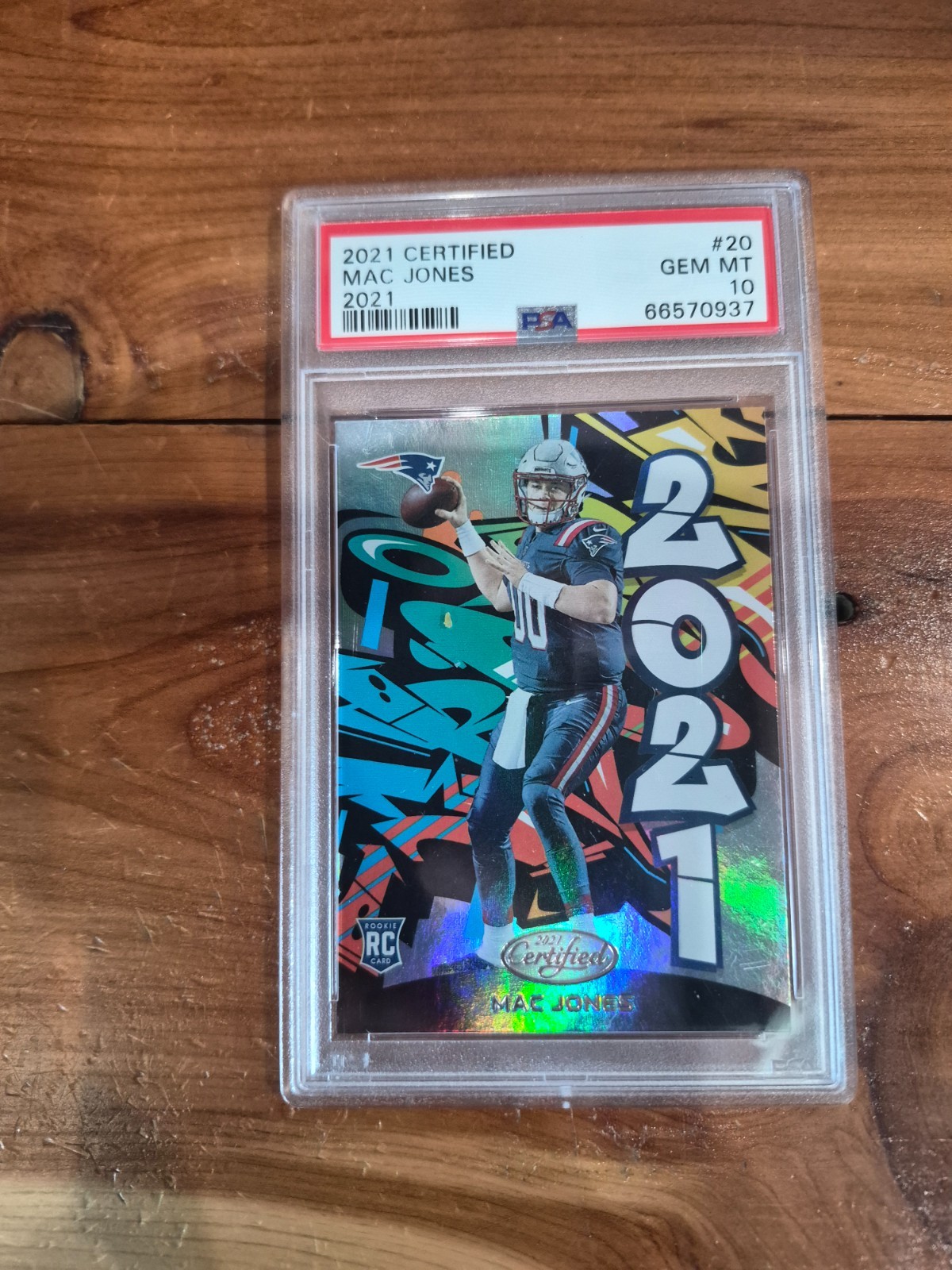 Mac Jones Panini Certified 2021 #20 Base