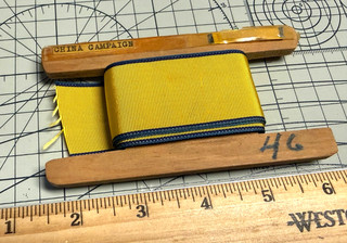 1900 1901 BOXER REBELLION US NAVY & MARINE CORPS CHINA RELIEF CAMPAIGN RIBBON