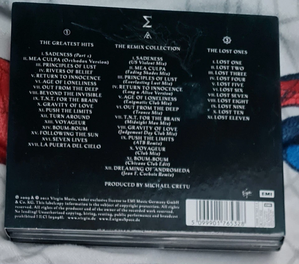 ENIGMA - BEST OF * 3 CDs 2010 Remastered * GREATEST * WIE NEU * inc. SADNESS - Bild 2 von 3