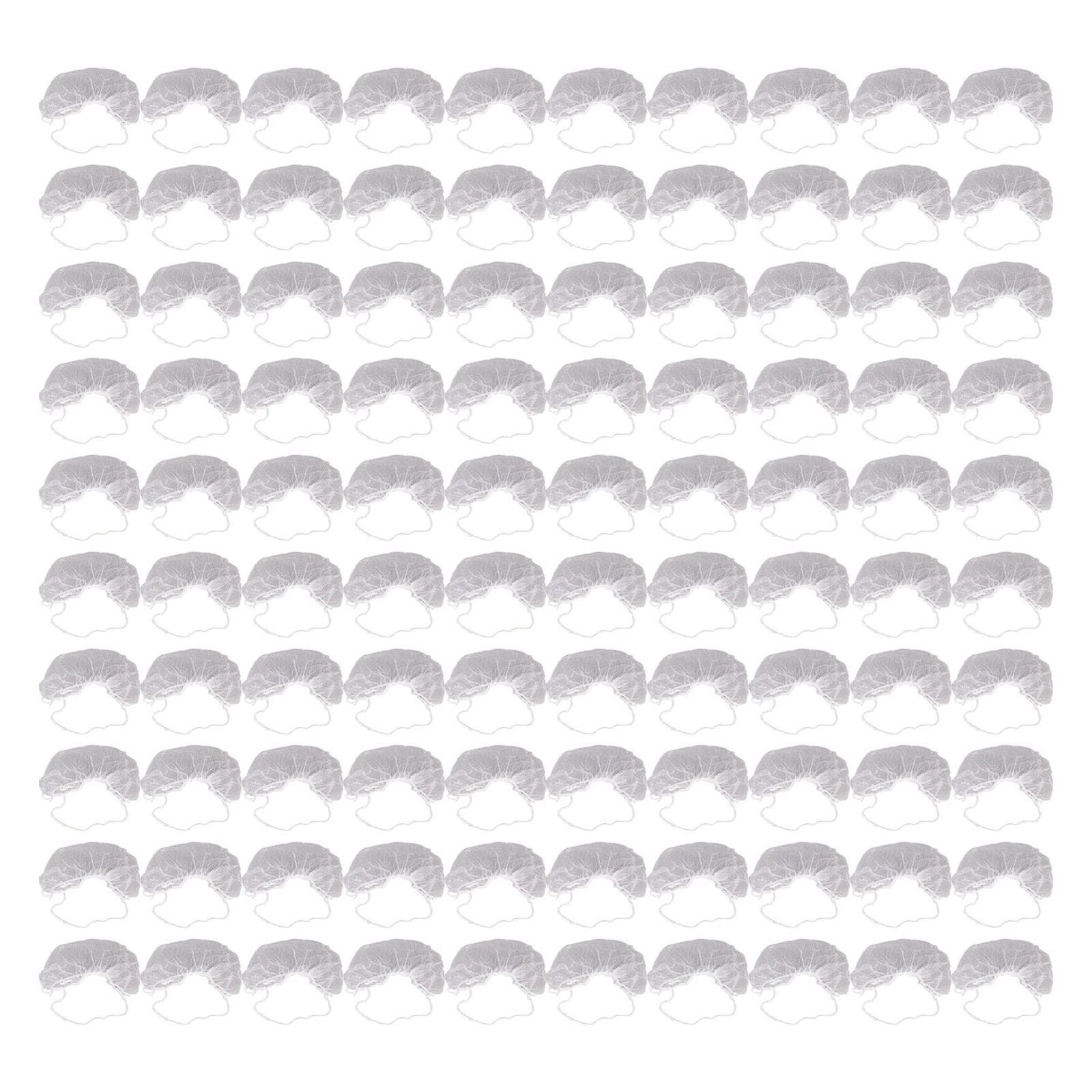 100 Stück Bartschutz Einweg-Bartschutznetze Aus Nylon Elastisch Atmungsak Neu