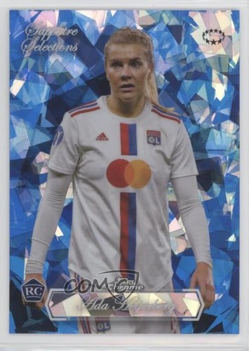 2022 Topps Chrome UEFA Women's Champions League Sapphire Edition Ada Hegerberg