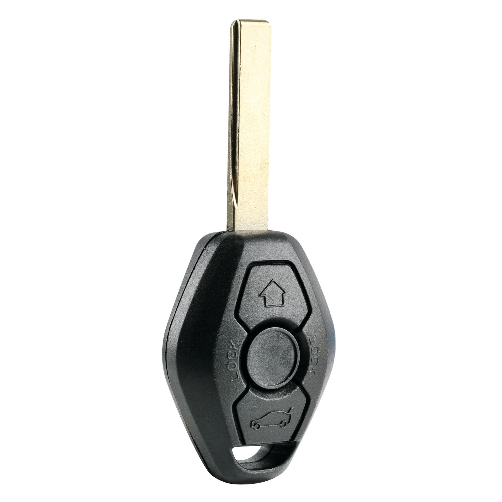 New Replacement Uncut Keyless Entry Remote Key Car Fob Straight For BMW LX8 FZV