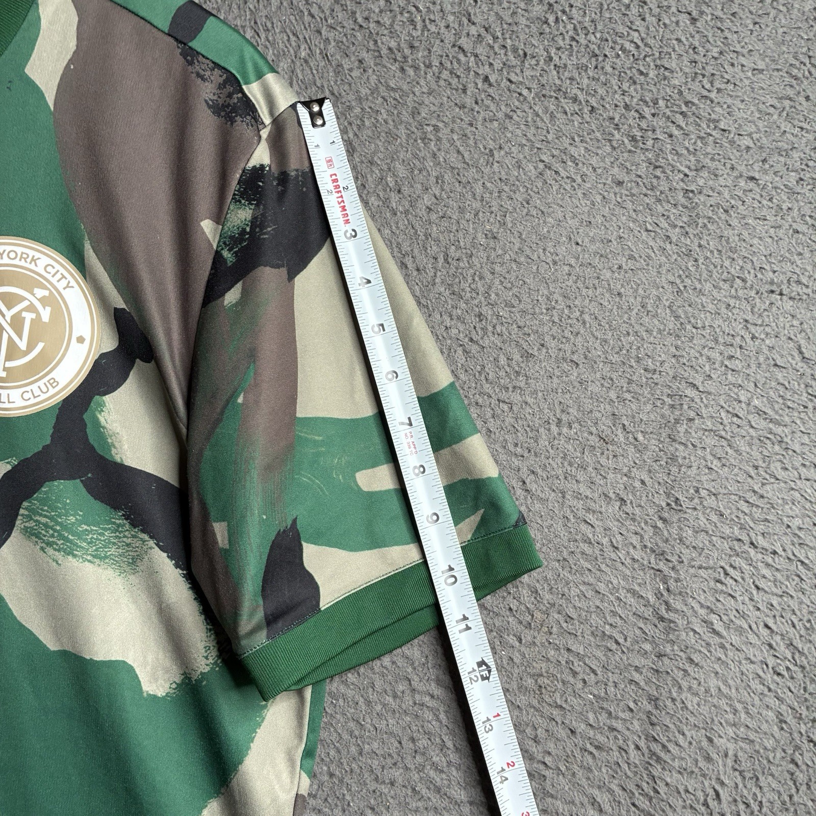 Adidas 2020/21 NYCFC Soccer Jersey Pre-Match GJ0786 Men’s Size Large thumbnail 10