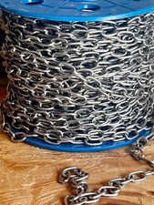 Antique Silver Chain for jewelry making, Spool of unused chain, vintage style