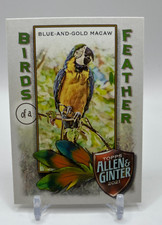 2021 Topps Allen & Ginter Birds of a Feather - Blue-and-Gold Macaw #BOF-4
