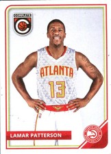 2015-16 Panini Complete Lamar Patterson #281 RC Rookie Atlanta Hawks NBA Bask...