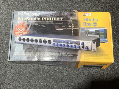 PreSonus FireStudio Project 10x10 24-Bit 96 kHz FireWire Recording Interface