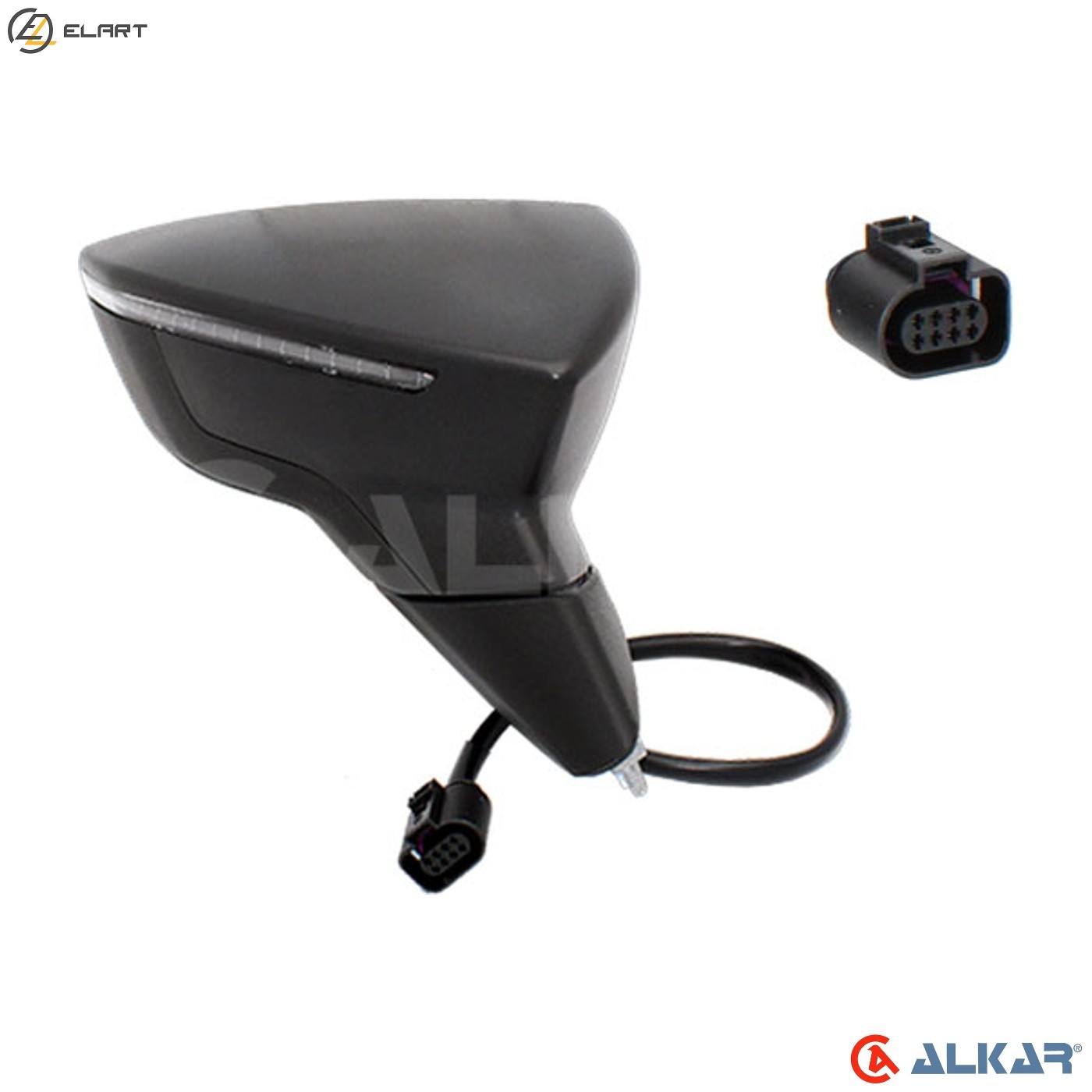 EXTERIOR MIRROR 6142811 FOR SEAT DLAA/DSGB/DFNA/DSGD/DBYA/DFNB/CHYC/DUSA 1.0L