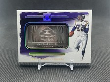 2023 Impeccable Football CRIS CARTER 1 Troy Oz. Silver Bar 24/25 Vikings HOF
