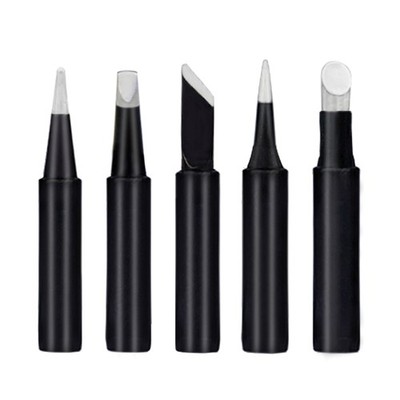 5Pieces/set 900M-T Copper Lead Free Soldering Iron Tips Welding Head For 936