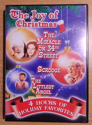 The Joy of Christmas (DVD, 2008) 3-Movie Collection   The Miracle on 34th Street