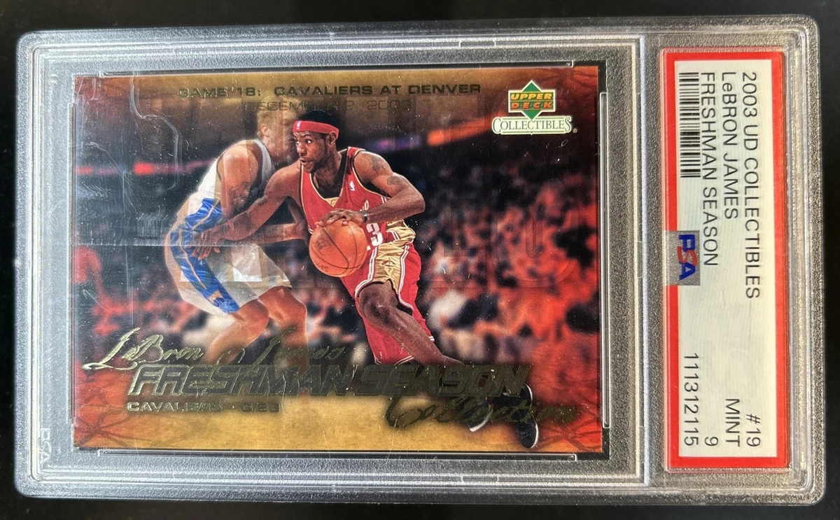 LeBron James Basketball Grade 9 Rookie Sports Trading Cards