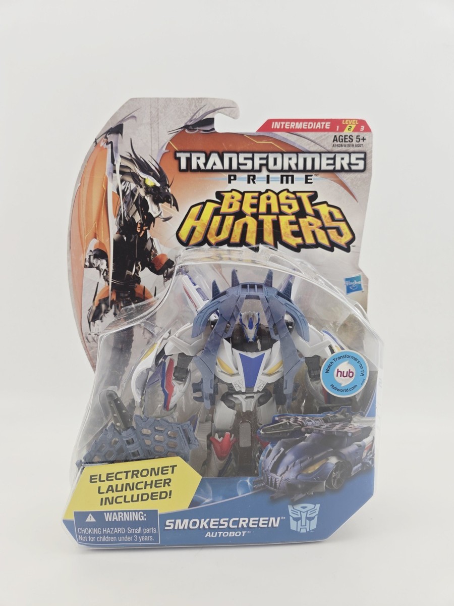 Transformers Prime Beast Hunters Deluxe Class Autobot Smokescreen
