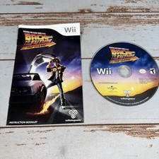 Back to the Future: The Game Wii 2011 Telltale Games Disc & Booklet