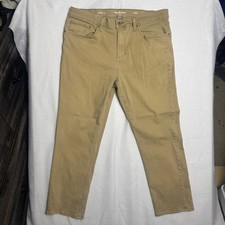 Goodfellow  Co Slim Fit Total Flex Mens Khaki Pants W40 L30 Cotton/Spandex