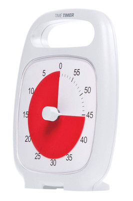 TIME TIMER plus 60 Minuten Visueller Analog-Timer Uhr - Optionaler Aktustischer 