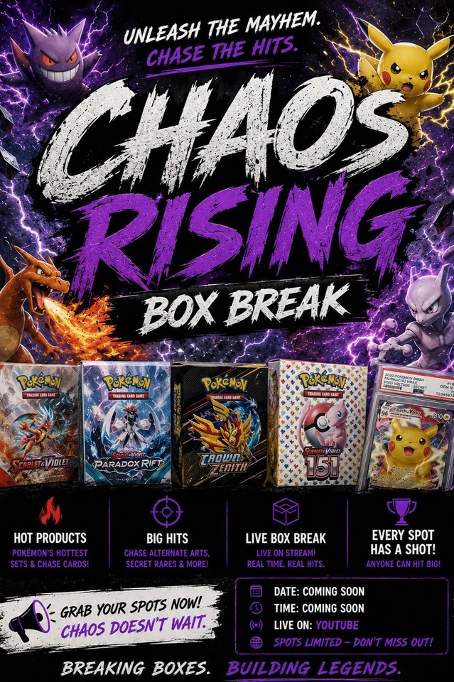 Chaos Rising $2 Starts