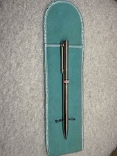 Tiffany & Co. Sterling Silver Ballpoint Pen Executive T-Clip without Box Used