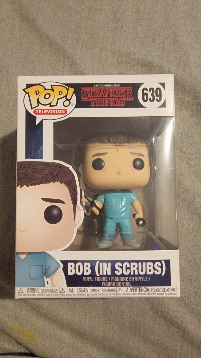 Buy Funko Pop! Vinyl: Stranger Things - Bob Newby (in Scrubs) #639