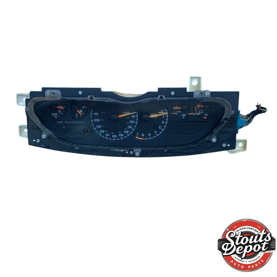 1994 1995 Chevrolet Camaro спидометр приборной панели 3.4L 377721 миль - Изображение 2 из 4