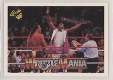 1990 Classic WWF History of Wrestlemania Brutus The Barber Beefcake #75 09wc