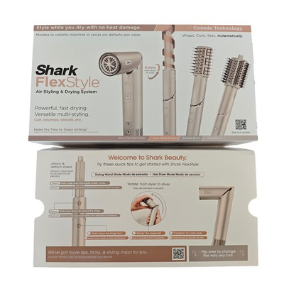 #ad Shark Flex Style 1300W Air Styling amp; Drying System Stone HD430 Open US STOCK $165.48