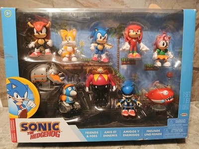Jakks Pacific Sonic the Hedgehog Friends and Foes 10 Pack Box Set NEW Knuckles 