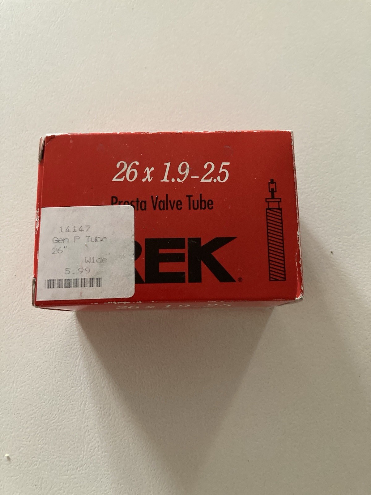 Trek Presta Valve Bike Tube  26 X 1.9-2.5