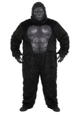 Plus Size Classic Gorilla Costume for Adults
